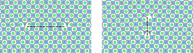 Dislocation coin dans SrTiO3